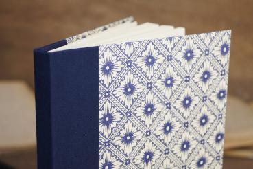 Preview: Diary loisl dark blue blank high quality stationery notation